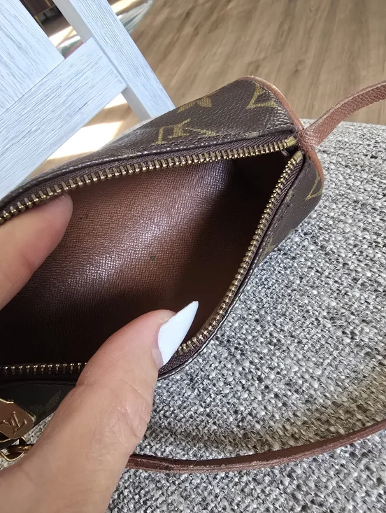 Authentic Louis Vuitton Brown Monogram Mini Papillion Handbag - Picture 10 of 11